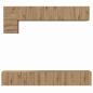 Preview: TV-Schrank-Set 5 pcs Eiche handwerklich Mittel 100 cm