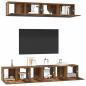 Preview: TV-Schrank-Set 5 pcs Altholz Standard Mittel Holzwerkstoff