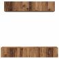 Preview: TV-Schrank-Set 5 pcs Altholz Standard Mittel Holzwerkstoff