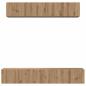 Preview: TV-Schrank-Set 5 pcs Eiche handwerklich Mittel Holzwerkstoff