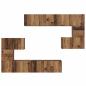 Preview: TV-Schrank-Set 8 pcs Altholz 80 x 30 x 30 cm Holzwerkstoff