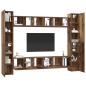Preview: TV-Schrank-Set 10 pcs Altholz 30,5 x 30 x 90 cm Holzwerkstoff