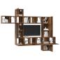 Preview: TV-Schrank-Set 10 pcs Altholz 30,5 x 30 x 90 cm Holzwerkstoff