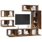 Preview: TV-Schrank-Set 6 pcs Altholz 30,5 x 30 x 90 cm Holzwerkstoff