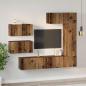 Preview: TV-Schrank-Set 6 pcs Altholz 30,5 x 30 x 90 cm Holzwerkstoff