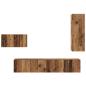 Preview: TV-Schrank-Set 4 pcs Altholz 30,5 x 30 x 90 cm Holzwerkstoff