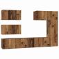 Preview: TV-Schrank-Set 6 pcs Altholz 30,5 x 30 x 90 cm Holzwerkstoff