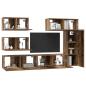 Preview: TV-Schrank-Set 6 pcs Altholz 30,5 x 30 x 90 cm Holzwerkstoff