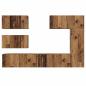 Preview: TV-Schrank-Set 6 pcs Altholz 30,5 x 30 x 90 cm Holzwerkstoff
