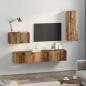 Preview: TV-Schrank-Set 4 pcs Altholz 30,5 x 30 x 60 cm Holzwerkstoff