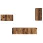 Preview: TV-Schrank-Set 4 pcs Altholz 30,5 x 30 x 60 cm Holzwerkstoff