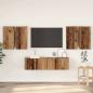 Preview: ARDEBO.de - TV-Schrank-Set 6 pcs Altholz 60 x 30 x 30 cm Holzwerkstoff