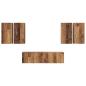 Preview: TV-Schrank-Set 6 pcs Altholz 60 x 30 x 30 cm Holzwerkstoff