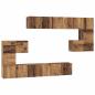 Preview: TV-Schrank-Set 10 pcs Altholz 180 x 30 x 90.5 cm Holzwerkstoff