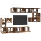Preview: TV-Schrank-Set 10 pcs Altholz 180 x 30 x 90.5 cm Holzwerkstoff