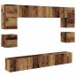 Preview: TV-Schrank-Set 8 pcs Altholz 100 x 30 x 30 cm Holzwerkstoff