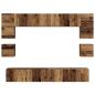 Preview: TV-Schrank-Set 8 pcs Altholz 100 x 30 x 30 cm Holzwerkstoff