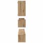 Preview: TV-Schrank-Set 8 pcs Eiche handwerklich 100 x 30 x 30 cm