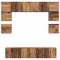 Preview: TV-Schrank-Set 8 pcs Altholz 80 x 30 x 30 cm Holzwerkstoff