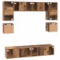 Preview: TV-Schrank-Set 8 pcs Altholz 80 x 30 x 30 cm Holzwerkstoff