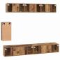 Preview: TV-Schrank-Set 6 pcs Altholz Standard Mittel Holzwerkstoff