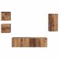 Preview: TV-Schrank-Set 5 pcs Altholz 30,5 x 30 x 60 cm Holzwerkstoff
