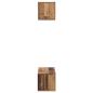 Preview: TV-Schrank Set 2 pcs Altholz 80 x 30 x 30 cm Holzwerkstoff