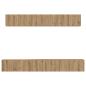 Preview: TV-Schrank Set 5 pcs Eiche handwerklich 80 x 30 x 30 cm Mittel