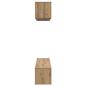 Preview: TV-Schrank Set 5 pcs Eiche handwerklich 80 x 30 x 30 cm Mittel