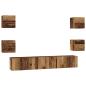 Preview: TV-Schrank-Set 7 pcs Altholz 60 x 30 x 30 cm Holzwerkstoff