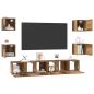 Preview: TV-Schrank-Set 7 pcs Altholz 60 x 30 x 30 cm Holzwerkstoff