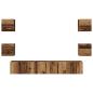Preview: TV-Schrank-Set 7 pcs Altholz 60 x 30 x 30 cm Holzwerkstoff
