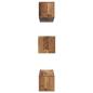 Preview: TV-Schrank-Set 6 pcs Altholz Mittel 30,5 x 30 x 30 cm