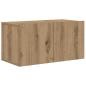 Preview: TV-Schrank-Set 3 pcs Eiche handwerklich 150,5 x 30 x 90 cm
