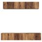 Preview: TV-Schrank Set 5 pcs Altholz Standard Mittel Holzwerkstoff