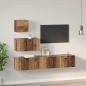 Preview: TV-Schrank-Set 4 pcs Altholz 80 x 30 x 30 cm Holzwerkstoff