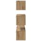 Preview: TV-Schrank-Set 4 pcs Eiche handwerklich 80 x 30 x 30 cm