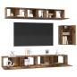 Preview: TV-Schrank-Set 6 pcs Altholz 100 x 30 x 30 cm Holzwerkstoff