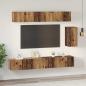 Preview: TV-Schrank-Set 6 pcs Altholz 100 x 30 x 30 cm Holzwerkstoff