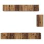 Preview: TV-Schrank-Set 6 pcs Altholz 100 x 30 x 30 cm Holzwerkstoff