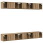 Preview: TV-Schrank-Set 6 pcs Eiche handwerklich 60 x 30 x 35 cm