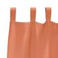 Preview: Verdunkelungs-Vorhänge mit Ringen 2 Stk. Terrakotta Polyester