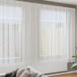 Preview: ARDEBO.de - Spitzenvorhang mit Vorhängen Floral Weiß 900 x 200 cm Polyester