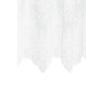 Preview: Spitzenvorhang mit Vorhängen Floral Weiß 900 x 245 cm Polyester