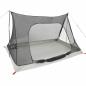 Preview: Innenzelt Schwarz 220 x 128 x 110 cm Netz