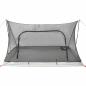 Preview: Innenzelt Schwarz 220 x 128 x 110 cm Netz