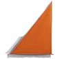 Preview: Zelt mit Dach Sonstiges Grau und Orange und Schwarz 190 x 150 x 185 cm