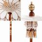 Preview: Balinesischer Sonnenschirm Sonstiges Creme x 260 cm