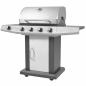Preview: ARDEBO.de - Gas Grill Silber 132 x 61 x 118 cm Edelstahl