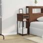 Preview: Nachttisch Braune Eiche 41 x 28 x 76 cm Holzwerkstoff